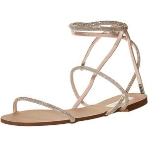 Brand NEW Steve Madden Twirl-r Rhinestone Sandals (Size 8.5)